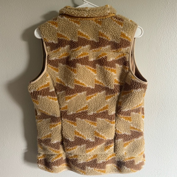Patagonia Beige and Yellow Patterned Vest - Picture 3 of 5